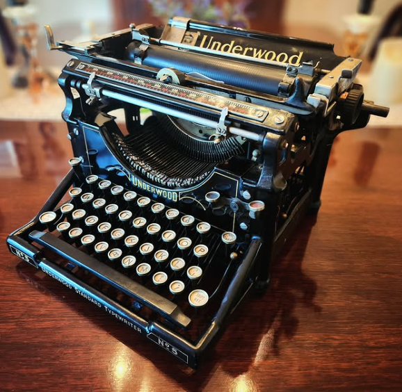 vintage typewriter collection